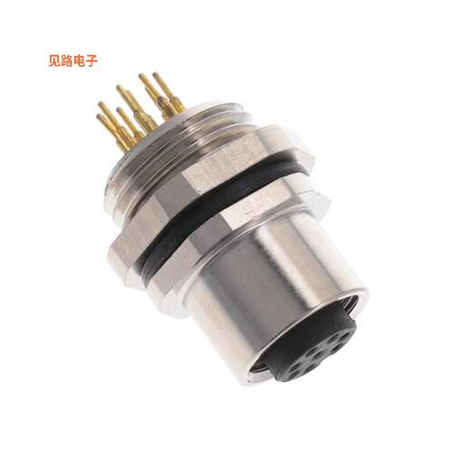 ALBKF12-FPBR8-S0 -[全新BULKHEAD CONN. M12 FRONT MT. 8-P]