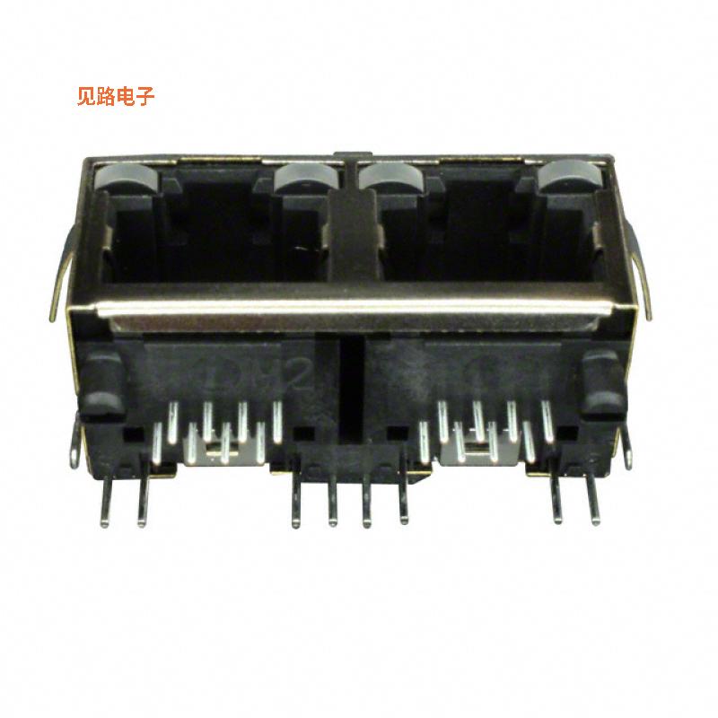 RJHSE538B02 -原装[CONN MOD JACK 8P8C R/A SHIELDED插孔