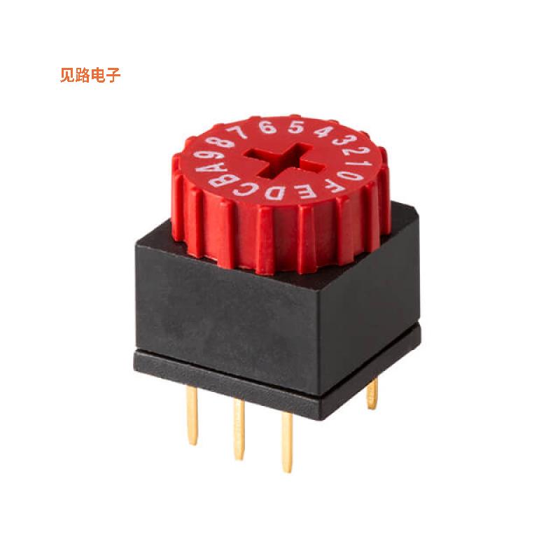 RDS6-16S-1065-3-D -[全新SWITCH ROTARY DIP HEX 0.15A 42V]