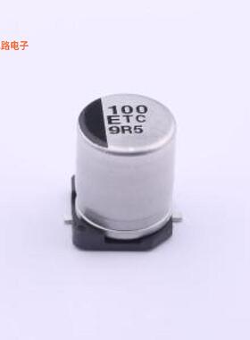 EEETC1E101P -[原装贴片型铝电解SMD,D8xL10.2mm