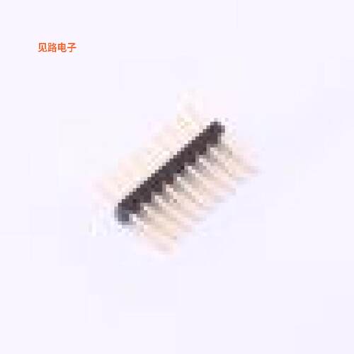 X1311WV-09J-C40D24 -[(X1311)1.27单排单塑插件,P=1.27mm排针