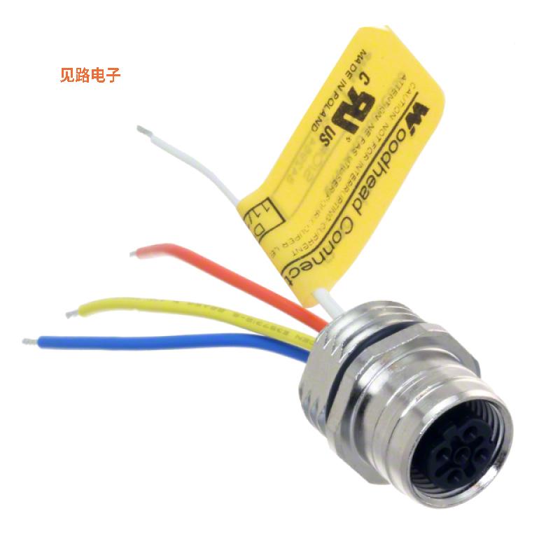 1201095001 -原装[CONN RCPT FMALE 4P WIRE LEADS插座，母型插口