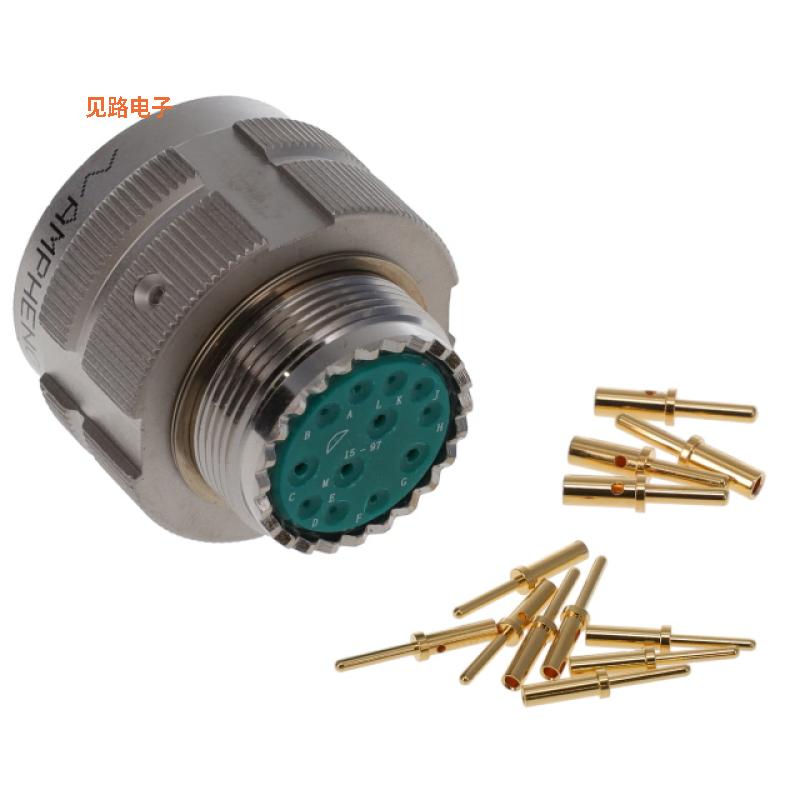 ALM06FD15-97P -[全新CONN PLUG MALE 12POS GOLD CRIMP]