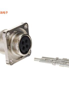 CA02COM-E14S-2P-01 -原装[CIRCULAR插座，公形引脚