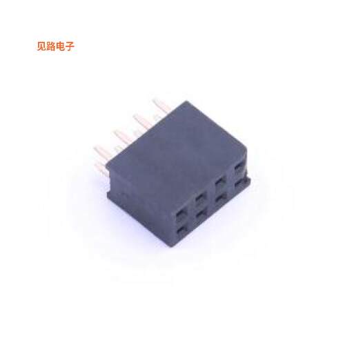 PM254-2-04-Z-8.5 -[原装排母插件,P=2.54mm