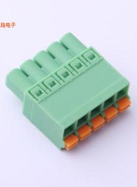 KF2EDGKN-5.08-5P -[原装插拔式接线P=5.08mm