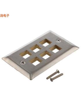 LC-WPSSK-06 -[全新STAINLESS WALL PLATE FOR 6 KEYST]