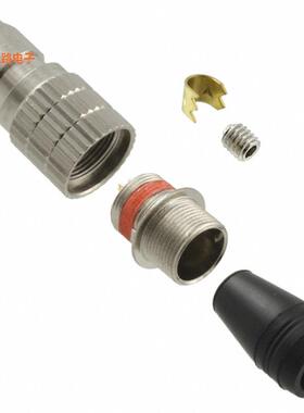 HR25-7TJ-4P(72) -[全新CONN JACK MALE 4P GOLD SLDR CUP]