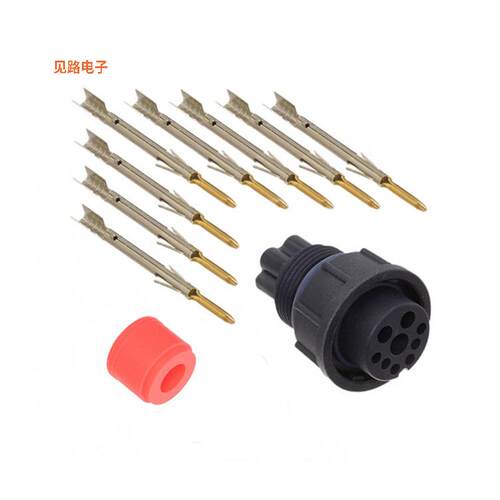 ACBD-08BFFC-LL7AP0 -[全新CONN PLUG FMALE 8POS GOLD CRIMP]