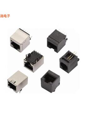 MHRJJ66NFRA -原装[6P6C SOCKET RIGHT ANGLE NO FLANG插孔