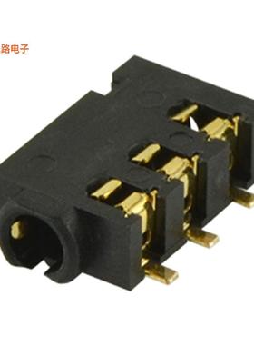 SJ-25014A-SMT-TR -[全新AUDIO JACK, 2.5 MM, RT, 4 CONDUC]