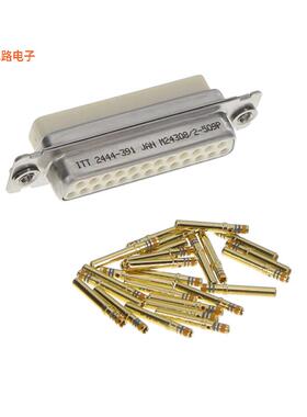 M24308/2-509P -原装[CONN D-SUB RCPT 25P PNL MT CRIMPD-Sub