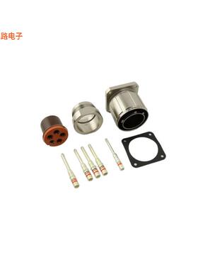 CL90558FS32412P -[全新CONN PLUG MALE 5POS GOLD CRIMP]