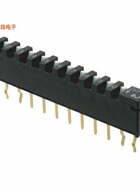 SPA10B -原装[SWITCH SLIDE DIP SPST 0.01A 20VSPST