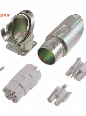 1628491 -原装[CONN RCPT HSG FMALE 6P PNL MT RA插座外壳