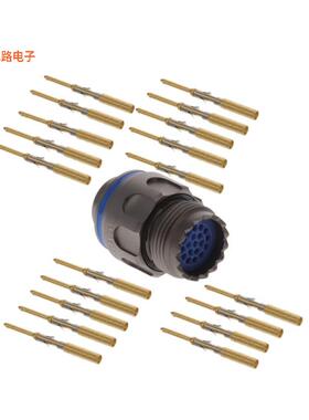 FGN.2M.319.XLCM -[全新CONN PLUG MALE 19POS GOLD CRIMP]