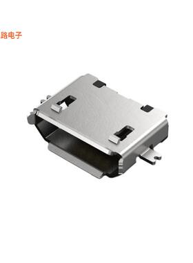 USB3070-30-A -[全新MICRO B SKT, MID MOUNT-SMT, R/A,]