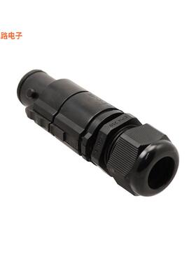 SNLM-P-S50-25L-BK -[全新CONN PLUG MALE 1P SILV SET SCREW]