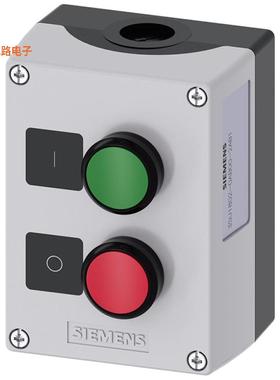 3SU18020AB002AB1 -[全新ENC PLASTIC, 2-PUSHBUTTONS, GREE]