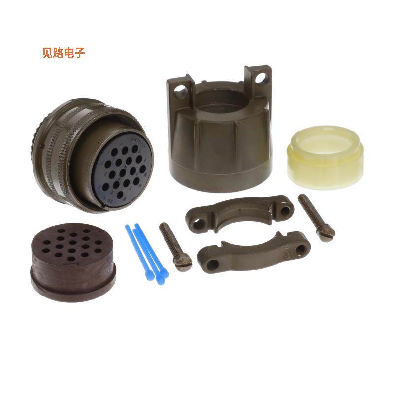 MS3106E24-5S -原装[MIL-5015 MS/AC THREADED PLUG插头，母插口