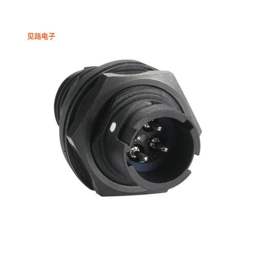 APC07-8-4P REV.II -[全新JAM NUT RECEPTACLE 8-4 PIN REV.I]