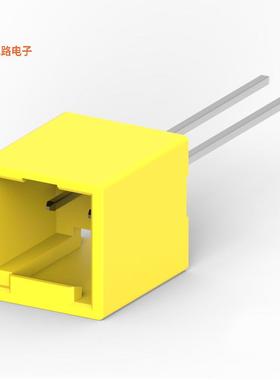 2-2232546-4 -原装[GI2.5 HDR ASS 2P YEL NO BOSS TAP接头