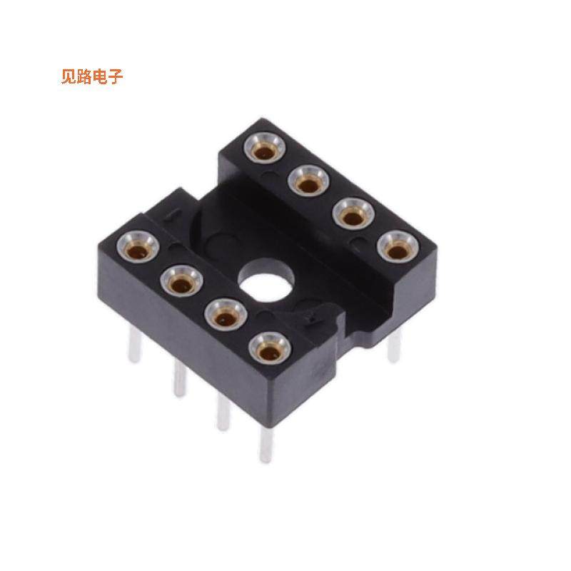 2-1571551-2 -[全新CONN IC DIP SOCKET 8POS GOLD]