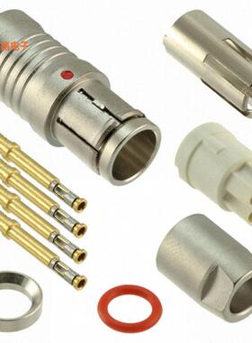 HS2C4F20C -原装[CONN PLUG FMALE 4POS GOLD CRIMP插头，母插口