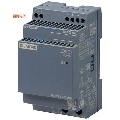 6EP33226SB100AY0 -[全新AC/DC DIN RAIL SUPPLY 15V 60W]