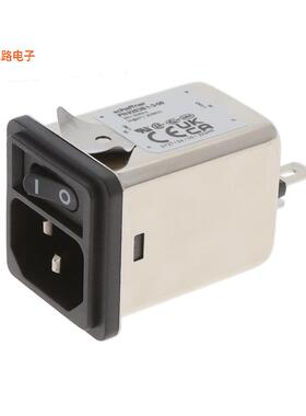 FN9263S1-3-06 -[全新PWR ENT MOD RCPT IEC320-C14 PNL]