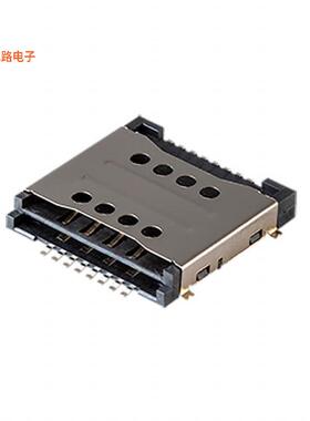 SIM-12-B -原装[CONN SIM CARD R/A SMDSIM 卡