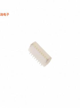 1SH-A-08-TR-SMT -原装[CONN HEADER SMD R/A 8POS 1MM接头