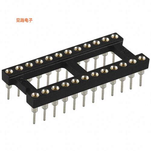 24-4518-10 -[全新CONN IC DIP SOCKET 24POS GOLD]