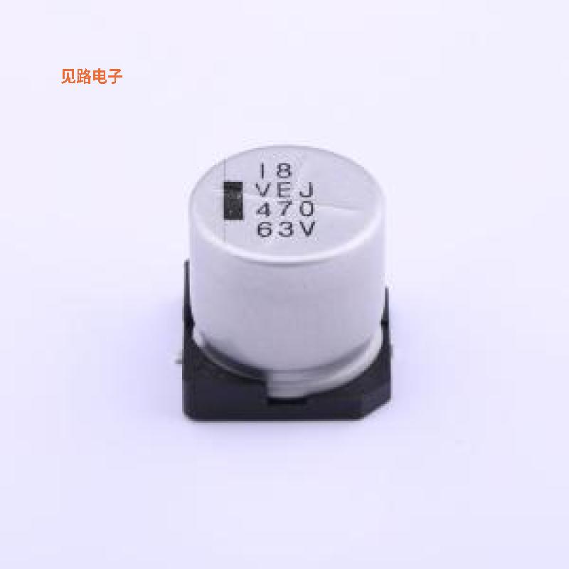 VEJ471M1JTR-1616 -[原装贴片型铝电解SMD,D16xL16.5mm
