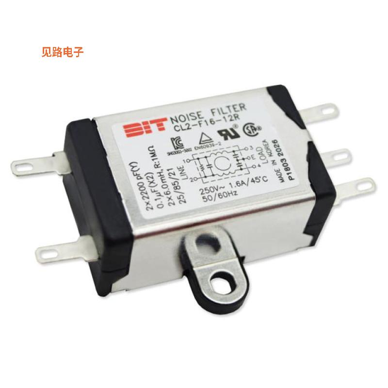 CL2-F10-12R -原装[LINE FILTER 250VAC/VDC 1A CHASS单相