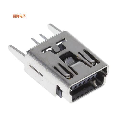 MUSB-B5-S-VT-LSP -[全新MINI USB, TYPE B, VERTICAL, THRO]
