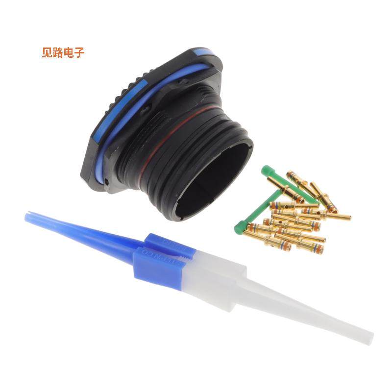 D38999/24ZF11PN -原装[JAM NUT RECEPTACLE插座，公形引脚