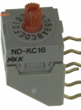 NDKC16H -原装[SW ROTARY DIP HEX COMP 0.1A 5V十六进制补码
