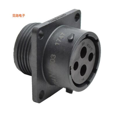 RTS014N2S03 -原装[CONN RCPT HSG FMALE 4POS PNL MNT插座外壳