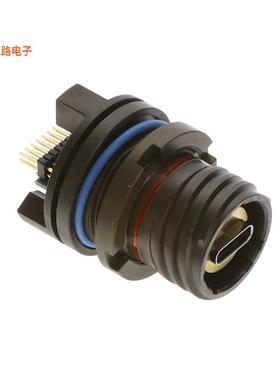 USB3CFTV7GF059 -[全新USB-C JAM NUT RECEPTACLE, ALUMIN]