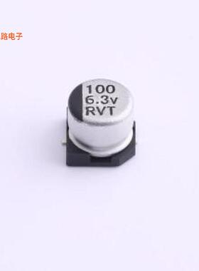 RVT0J101M0605 -[原装贴片型铝电解SMD,D6.3xL5.4mm