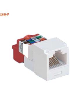 CJ5E88TGR -原装[MINI-COM MODULE, CAT 5E, UTP, 8插孔