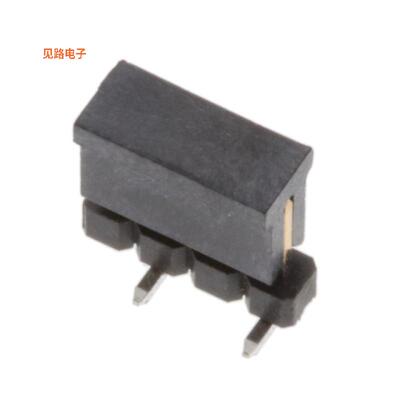 2842104-4 -原装[4P,2MM,BRK HDR,SRVT,SMD,0.76AU,T针座，分离式