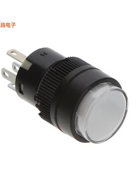 YB16WCKG01-6G-JB -原装[SWITCH PUSH SPDT 0.4VA 28V前面板安装