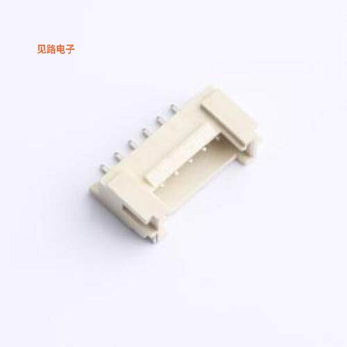 D200E1W1-2W6P43 -[HY2.0 1x6P 卧贴SMD,P=2mm,卧贴线对板针座