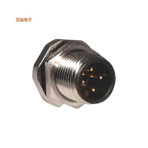 859-004-10SR004 -[全新M12 4P A-CODE MALE PANEL SC SS S]