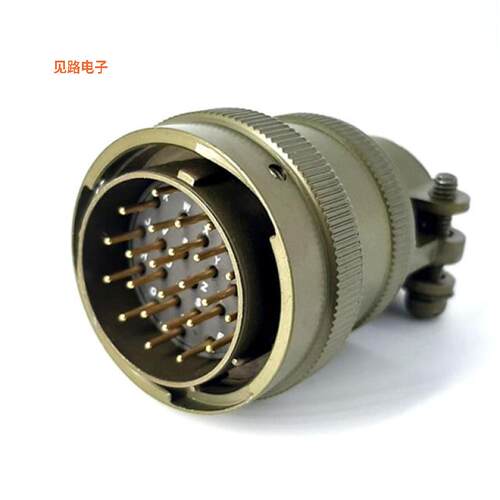 MSW06E20-24P -原装[CABLE PLUG, ENVIRONMENTAL插头，公引脚