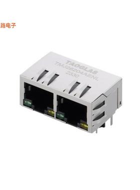 TMJ26204AENL -原装[CONN JACK 2PORT PCBRJ45