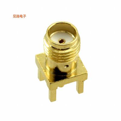 CONSMA001-G -原装[CONN SMA RCPT STR 50 OHM PCBSMA