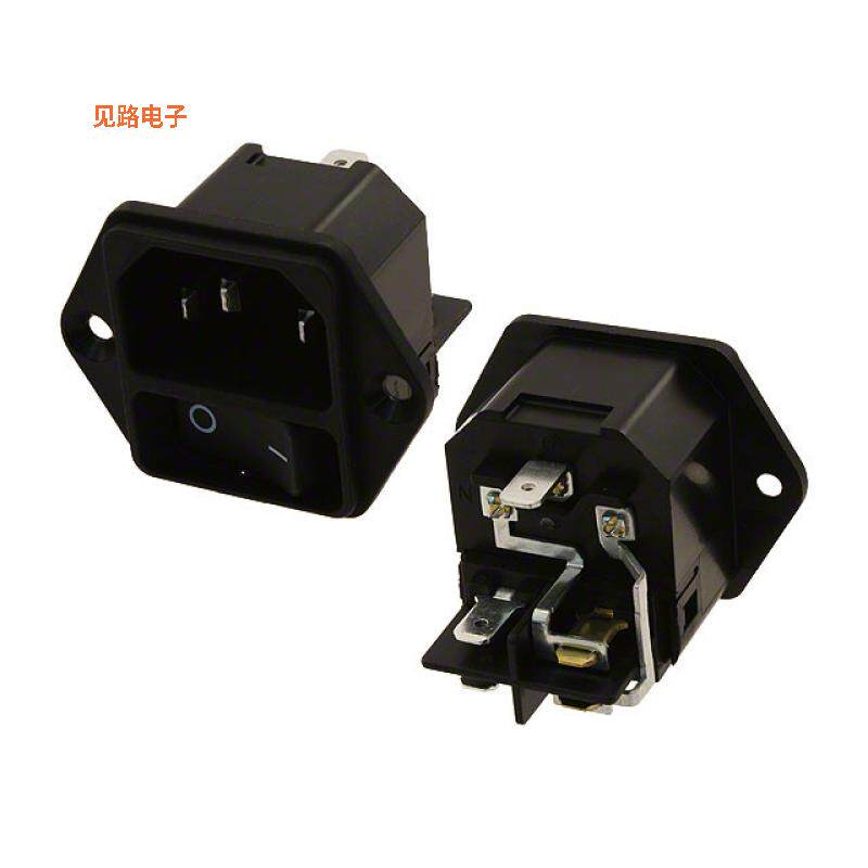 DC11.0001.001 -[全新PWR ENT MOD RCPT IEC320-C14 PNL]